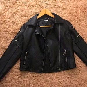 100% leather jacket